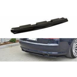 Maxton CENTRAL REAR SPLITTER AUDI S8 D3 (without vertical bars) Gloss Black, A8/S8 D3