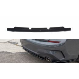 Maxton CENTRAL REAR SPLITTER for BMW 3 G20 M-pack Gloss Black, Serie 3 G20