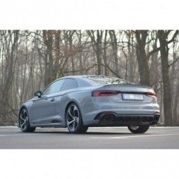 Maxton Rear Valance Audi RS5 F5 Coupe / Sportback Gloss Black, A5 F5