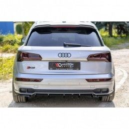 Maxton REAR VALANCE Audi SQ5/Q5 S-line MkII Gloss Black, Q5 / SQ5