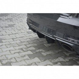 Maxton Rear Valance Audi RS3 8V FL Sportback Gloss Black, A3/S3/RS3 8V