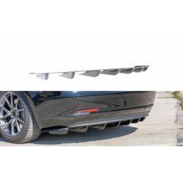 Maxton Rear Valance Tesla Model 3 Gloss Black, Tesla