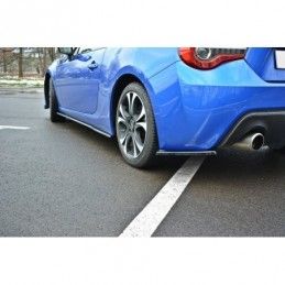 Maxton REAR SIDE SPLITTERS V.1 SUBARU BRZ FACELIFT Gloss Black, MAXTON DESIGN