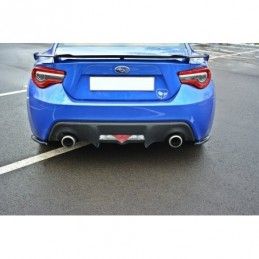 Maxton REAR SIDE SPLITTERS V.1 SUBARU BRZ FACELIFT Gloss Black, MAXTON DESIGN