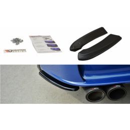 Maxton REAR SIDE SPLITTERS ALFA ROMEO 156 GTA SW Gloss Black, 156