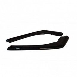 Maxton REAR SIDE SPLITTERS BMW 3-SERIES F30 PHASE-II SEDAN M-SPORT Gloss Black, Serie 3 F30/ F31