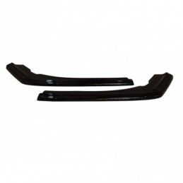 Maxton REAR SIDE SPLITTERS BMW 3-SERIES F30 PHASE-II SEDAN M-SPORT Gloss Black, Serie 3 F30/ F31