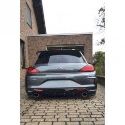 Maxton REAR SIDE SPLITTERS VOLKSWAGEN SCIROCCO MK.3 R FACELIFT Gloss Black, Scirocco