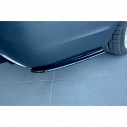 Maxton REAR SIDE SPLITTERS for BMW 5 E60/E61 M-PACK Gloss Black, Serie 5 E60/ E61