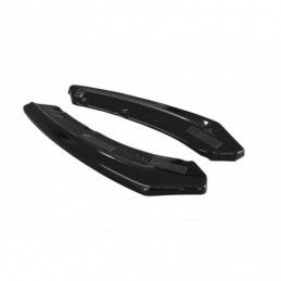 Maxton REAR SIDE SPLITTERS HYUNDAI GENESIS COUPÉ MK.1 Gloss Black, Hyundai