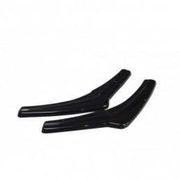 Maxton REAR SIDE SPLITTERS V.2 BMW 1 F20/F21 M-POWER FACELIFT Gloss Black, Serie 1 F20/ F21