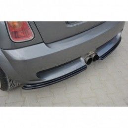 Maxton REAR SIDE SPLITTERS MINI R53 COOPER S JCW Gloss Black, Mini