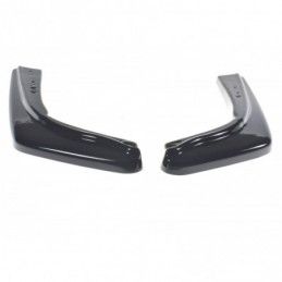 Maxton REAR SIDE SPLITTERS for BMW 3 G20 M-pack Gloss Black, Serie 3 G20