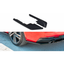 tuning Rear Side Splitters Peugeot 508 SW Mk2 Gloss Black