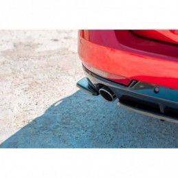 Maxton Rear Side Splitters Peugeot 508 SW Mk2 Gloss Black, 508 SW