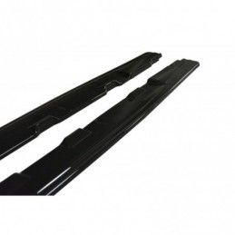 Maxton Side Skirts Diffusers Audi S5 / A5 S-Line F5 Coupe Gloss Black, A5 F5