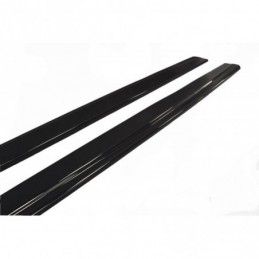 Maxton Side Skirts Diffusers Audi RS7 C7 FL Gloss Black, A7/ S7 / RS7 - C7