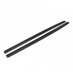 Maxton Side Skirts Diffusers V.1 Audi S3 / A3 S-Line 8V / 8V FL Sedan Gloss Black, A3/S3/RS3 8V