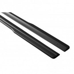 Maxton Side Skirts Diffusers Audi TT S / TT S-Line 8J Gloss Black, TT 8J