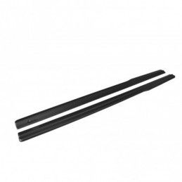 Maxton Side Skirts Diffusers Audi TT S / TT S-Line 8J Gloss Black, TT 8J