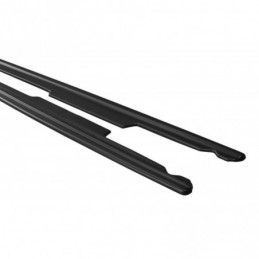 Maxton SIDE SKIRTS DIFFUSERS for BMW 3 E90/91 MPACK Gloss Black, Serie 3 E90/ E91