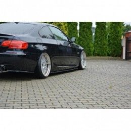 Maxton SIDE SKIRTS DIFFUSERS for BMW 3 E92 M-PACK FACELIFT Gloss Black, Serie 3 E92/ E93/ M3