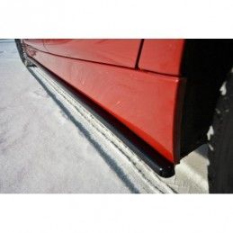 Maxton SIDE SKIRTS DIFFUSERS BMW 3 F30 Gloss Black, Serie 3 F30/ F31