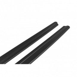 Maxton SIDE SKIRTS DIFFUSERS for BMW 5 G30/ G31 M-Pack Gloss Black, Serie 5 G30/ G31