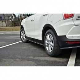 Maxton SIDE SKIRTS DIFFUSERS SSANGYONG TIVOLI Gloss Black, SSANGYONG