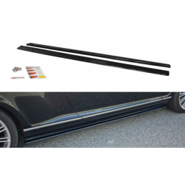 Maxton SIDE SKIRTS DIFFUSERS BENTLEY CONTINENTAL GT Gloss Black, Bentley