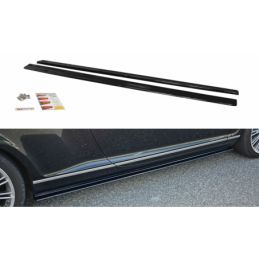 Maxton SIDE SKIRTS DIFFUSERS BENTLEY CONTINENTAL GT Gloss Black, Bentley