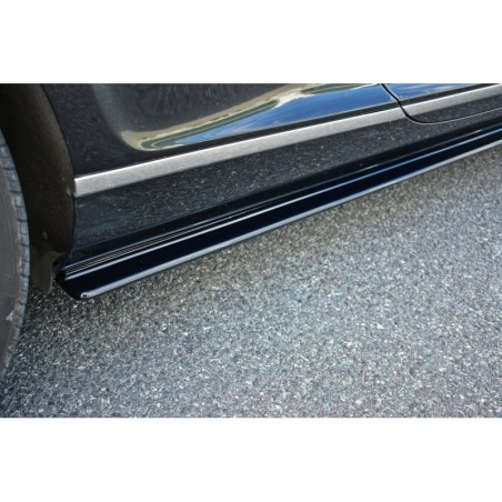Maxton SIDE SKIRTS DIFFUSERS BENTLEY CONTINENTAL GT Gloss Black, Bentley