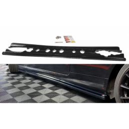 Maxton Side Skirts Diffusers Mercedes-Benz E-Class W207 Coupe AMG-Line Gloss Black, W207