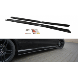 Maxton SIDE SKIRTS DIFFUSERS MERCEDES-BENZ E63 AMG W212 Gloss, ME-E-212-AMG-SD1G, MAXTON DESIGN Neotuning.com