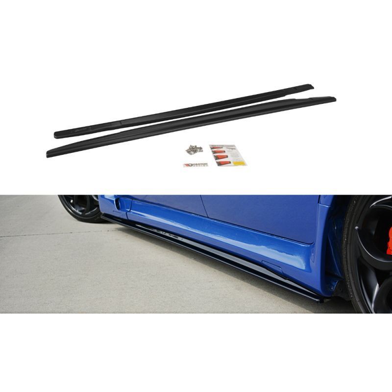 Maxton SIDE SKIRTS DIFFUSERS ALFA ROMEO 156 GTA Gloss Black, 156