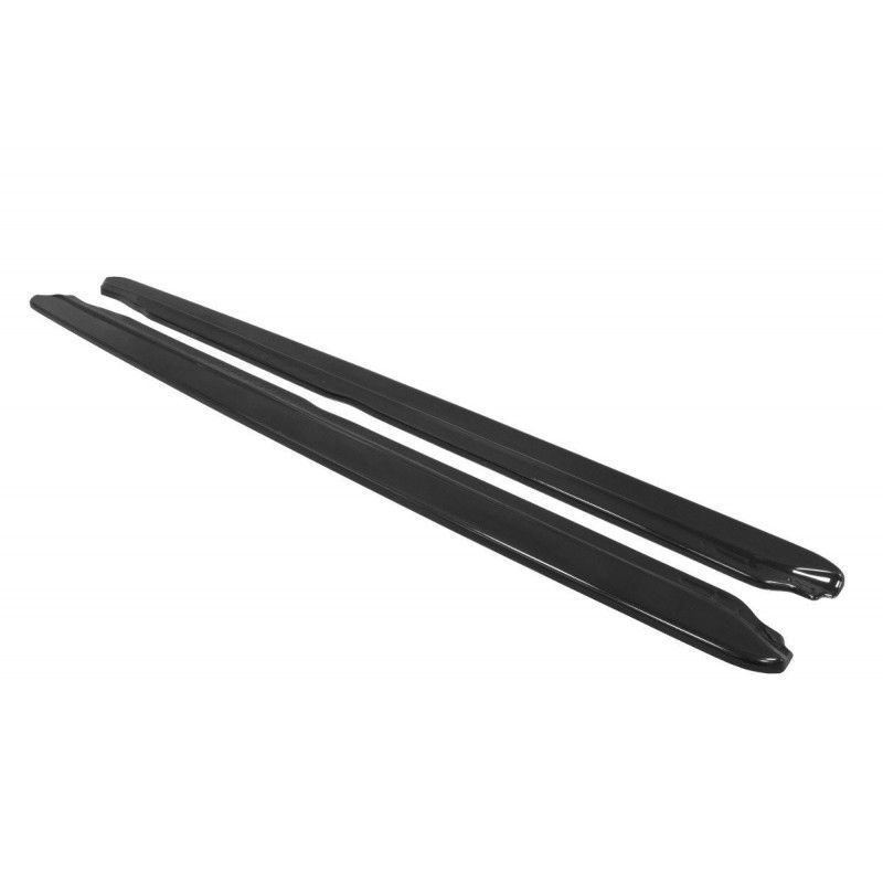 Maxton Side Skirts Diffusers Audi S6 C5 Gloss, A6/RS6 4B C5