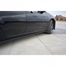 Maxton SIDE SKIRTS DIFFUSERS HONDA ACCORD MK8. (CU-SERIES) PREFACE SEDAN Gloss Black, ACCORD