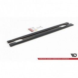 Maxton SIDE SKIRTS DIFFUSERS MERCEDES-BENZ GLA 45 AMG SUV (X156) PREFACE Gloss Black, GLA X156