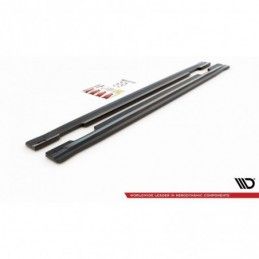 Maxton SIDE SKIRTS DIFFUSERS MERCEDES-BENZ GLA 45 AMG SUV (X156) PREFACE Gloss Black, GLA X156