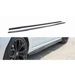 tuning SIDE SKIRTS DIFFUSERS Renault Megane IV RS Gloss Black