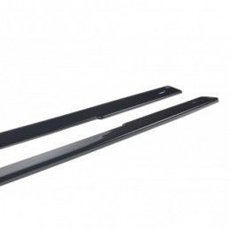 Maxton SIDE SKIRTS DIFFUSERS Renault Megane IV RS Gloss Black, Megane IV