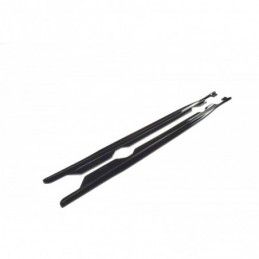 Maxton SIDE SKIRTS DIFFUSERS for BMW 3 G20 M-pack Gloss Black, Serie 3 G20