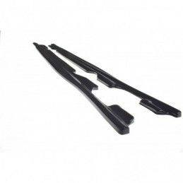 Maxton SIDE SKIRTS DIFFUSERS for BMW 3 G20 M-pack Gloss Black, Serie 3 G20