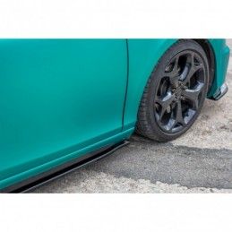 Maxton SIDE SKIRTS DIFFUSERS Volvo V40 R-design Gloss Black, V40