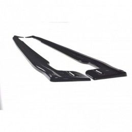 Maxton SIDE SKIRTS DIFFUSERS Volvo V40 R-design Gloss Black, V40