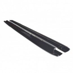 Maxton Side Skirts Diffusers Peugeot 508 Mk2 Gloss Black, 508 SW