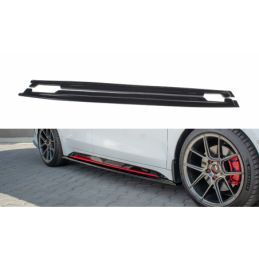 Maxton Side Skirts Diffusers Kia ProCeed GT Mk 3 Gloss Black, Kia