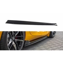 Maxton Side skirts Diffusers V.1 Toyota Supra Mk5 Gloss Black, Supra