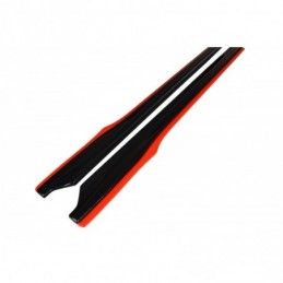 Maxton SIDE SKIRTS DIFFUSERS V.2 SUBARU BRZ/ TOYOTA GT86 FACELIFT Gloss Black + Red, MAXTON DESIGN