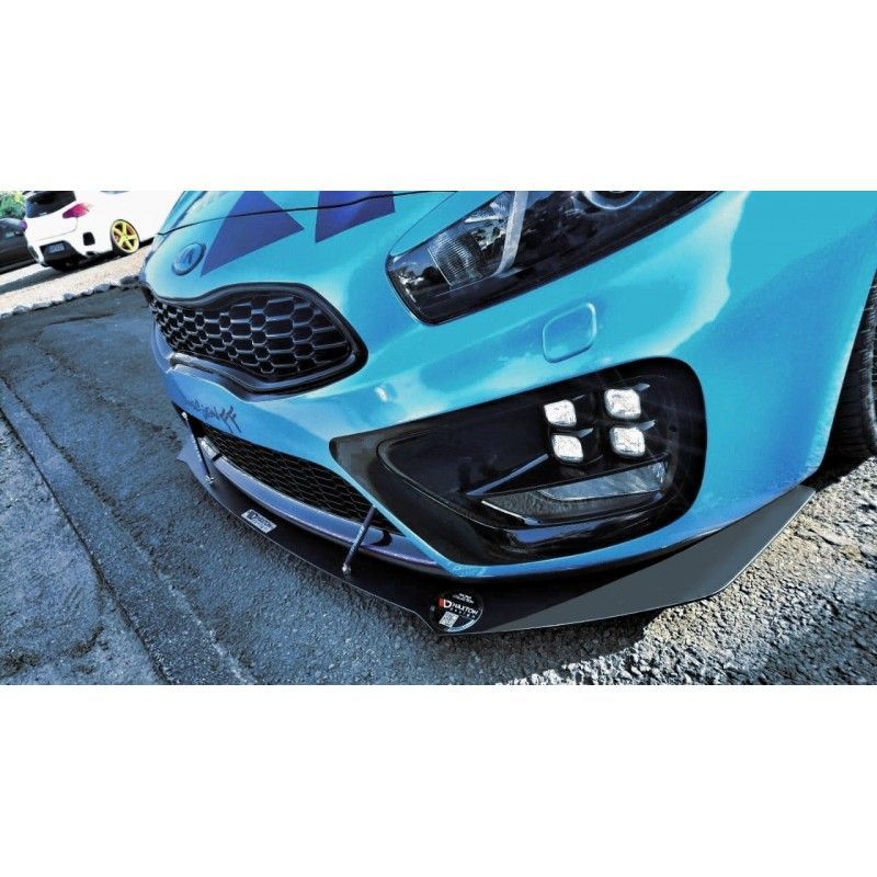 Maxton FRONT RACING SPLITTER KIA CEE'D / PRO CEE'D GT MK2 , Kia